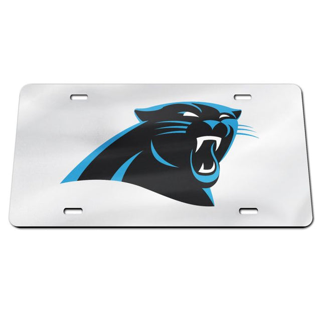 Carolina Panthers Acrylic Classic License Plates