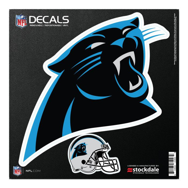 Carolina Panthers All Surface Decals 12" x 12"