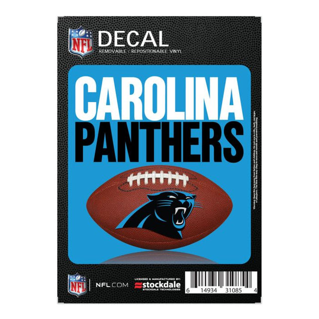 Carolina Panthers All Surface Decals 5" x 7"
