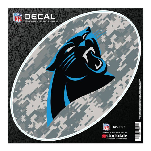 Carolina Panthers CAMO All Surface Decal 6" x 6"