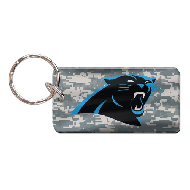Carolina Panthers CAMO Keychain Rectangle