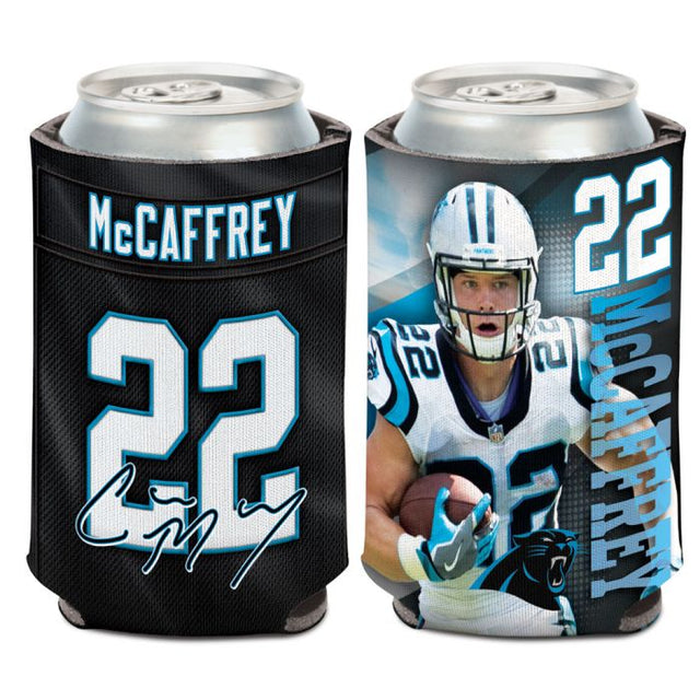Carolina Panthers Can Cooler 12 oz. Christian McCaffrey