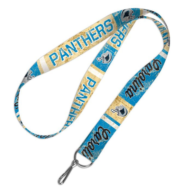 Carolina Panthers / Classic Logo RETRO Lanyard 1"