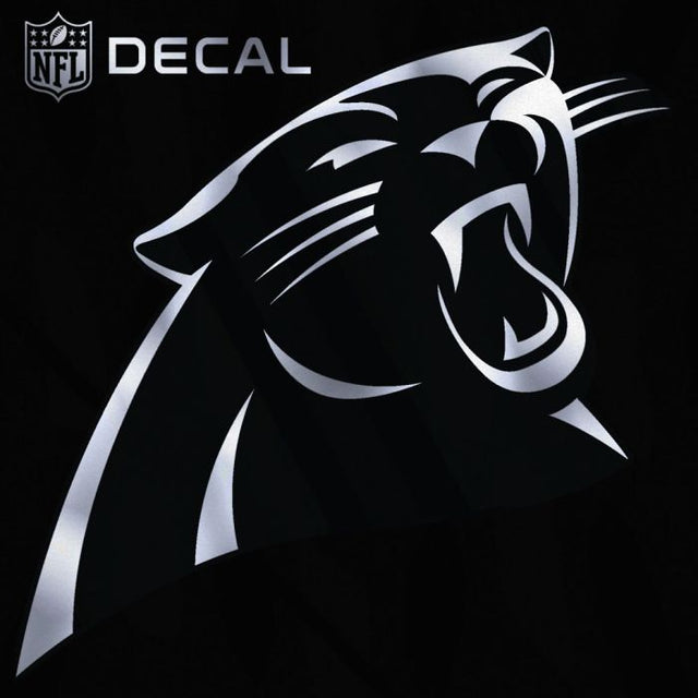 Carolina Panthers Decal Metallic 6" x 6"