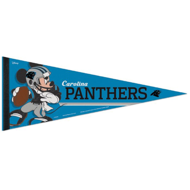 Carolina Panthers / Disney Mickey Mouse Premium Pennant 12" x 30"