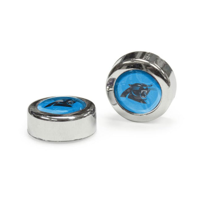 Carolina Panthers Domed Screw Caps
