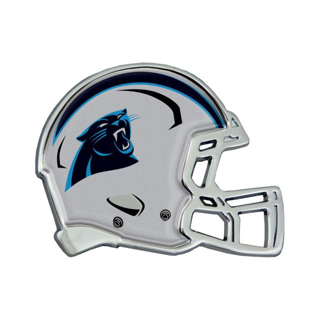 Carolina Panthers HELMET Chrome Metal Domed Emblem
