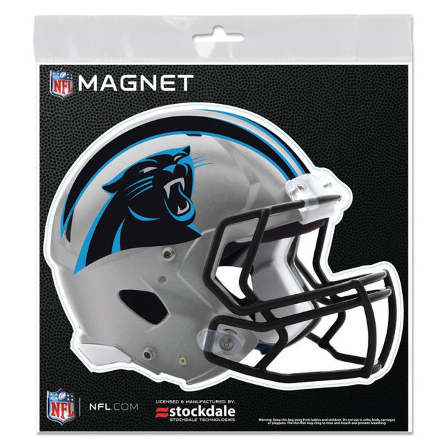Carolina Panthers HELMET Outdoor Magnets 6" x 6"
