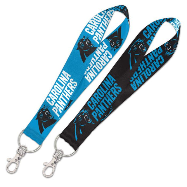 Carolina Panthers Lanyard Key Strap 1"