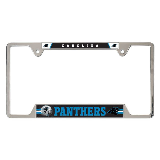 Carolina Panthers Metal License Plate Frame