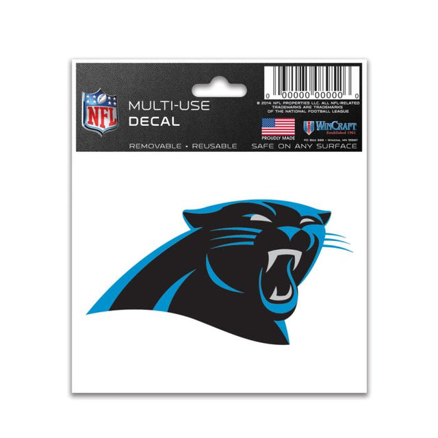 Carolina Panthers Multi-Use Decal 3" x 4"