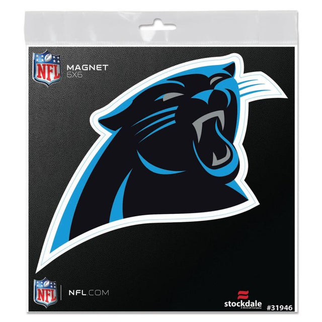 Carolina Panthers Outdoor Magnets 6" x 6"
