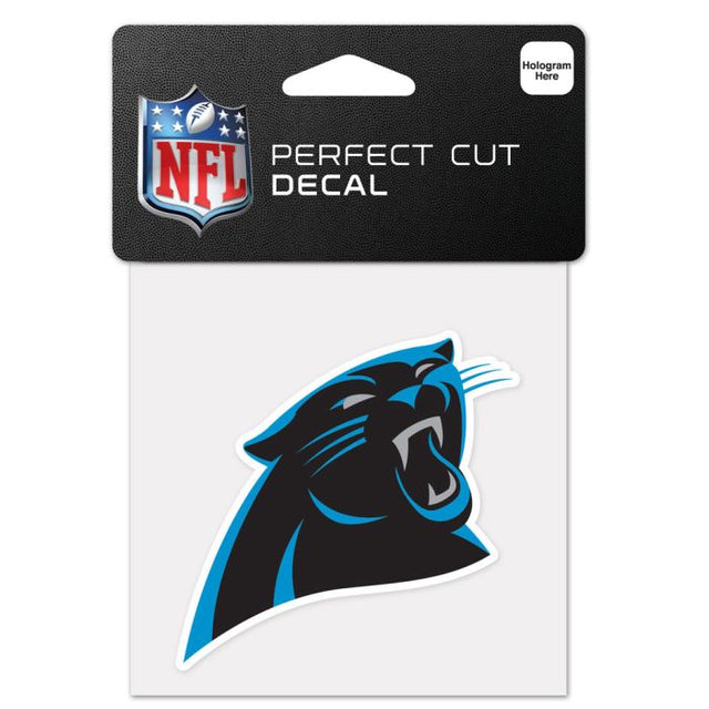 Carolina Panthers Perfect Cut Color Decal 4" x 4"