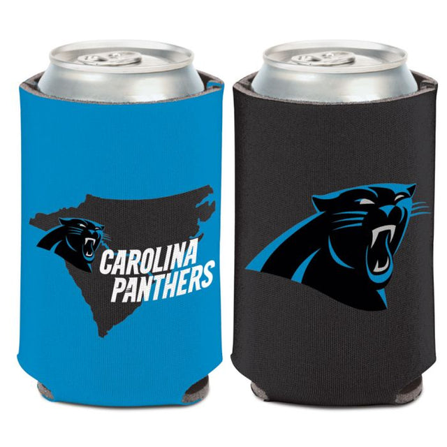 Carolina Panthers STATE SHAPE Can Cooler 12 oz.