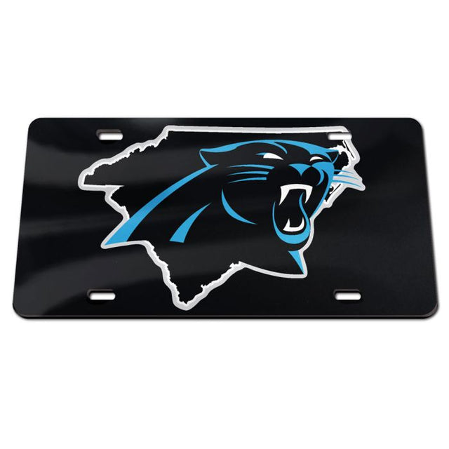 Carolina Panthers STATE Specialty Acrylic License Plate