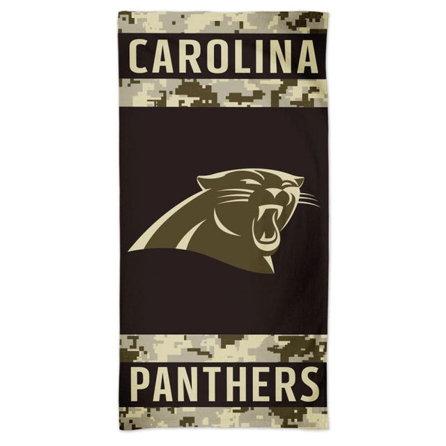 Carolina Panthers Standard Issue Spectra Beach Towel 30" x 60"