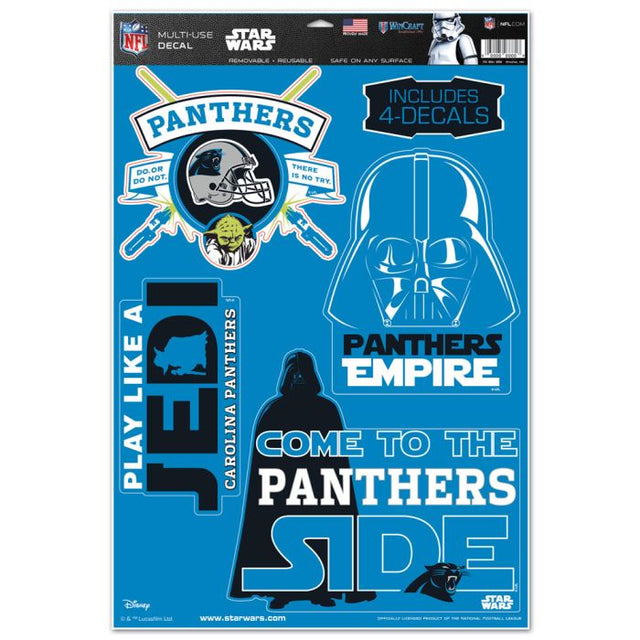 Carolina Panthers / Star Wars Star Wars Multi-Use Decal 11" x 17"