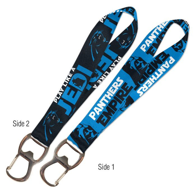 Carolina Panthers / Star Wars Yoda & Vader Keystrap Bottle Opener