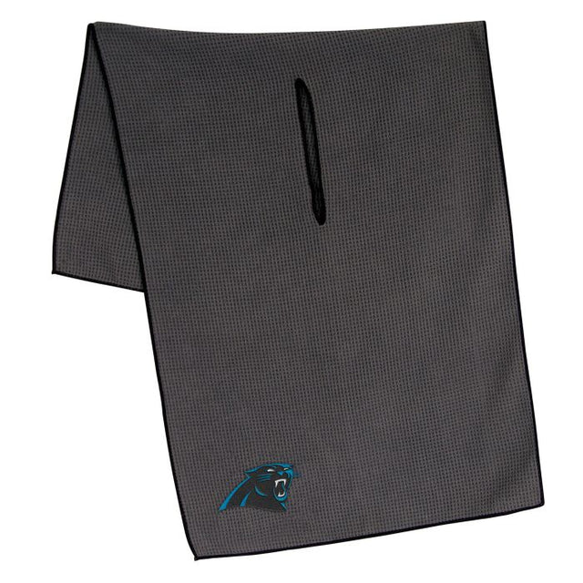 Carolina Panthers Towel - Grey Microfiber 19" x 41"