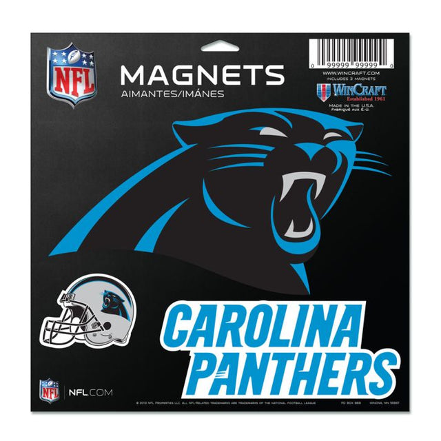 Carolina Panthers Vinyl Magnet 11" x 11"