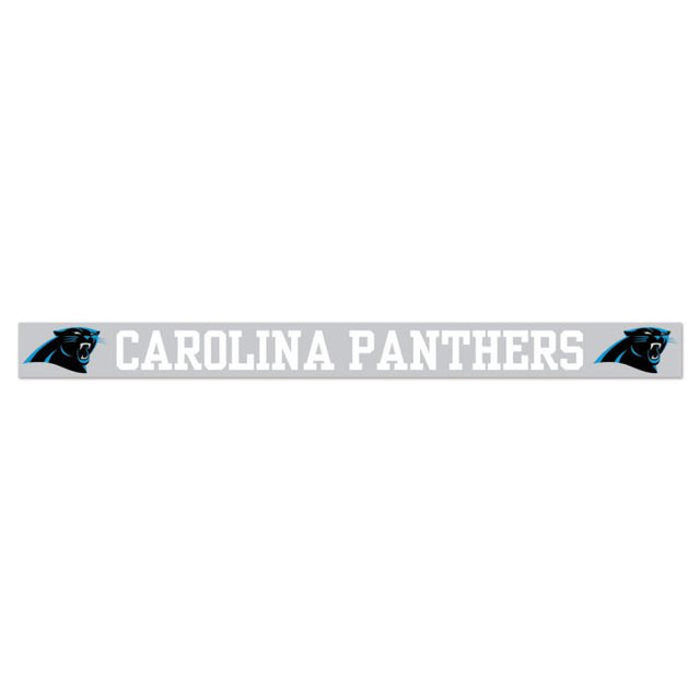 Carolina Panthers Window Decals 2" x 19"
