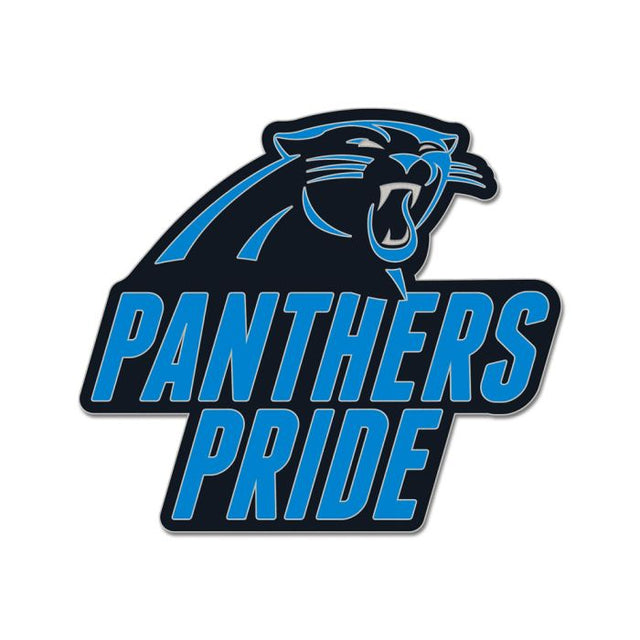 Carolina Panthers slogan Collector Enamel Pin Jewelry Card