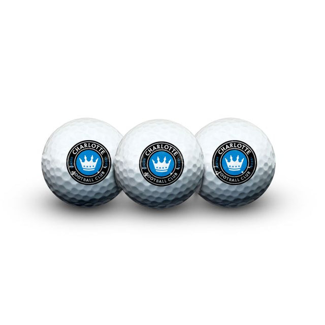 Charlotte FC 3 Golf Balls In Clamshell