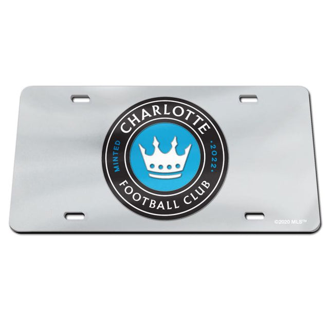 Charlotte FC Specialty Acrylic License Plate