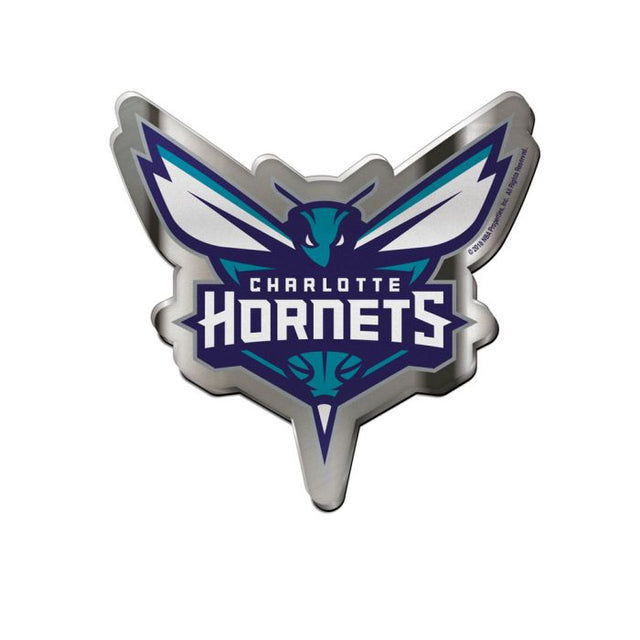 Emblema acrílico para automóvil de los Charlotte Hornets