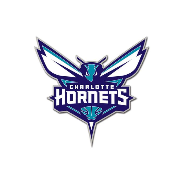 Tarjeta de joyería con pin de colección de los Charlotte Hornets