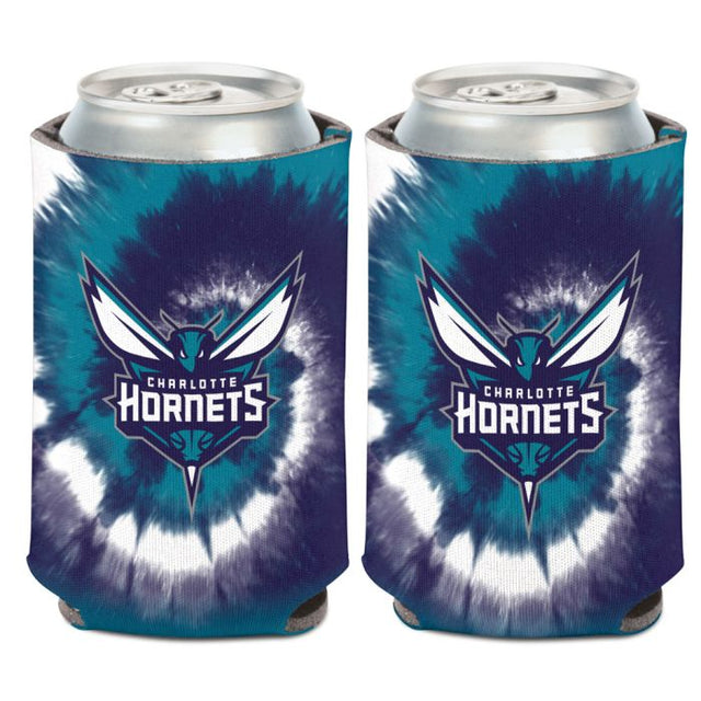 Enfriador de latas TDYE de Charlotte Hornets de 12 oz.