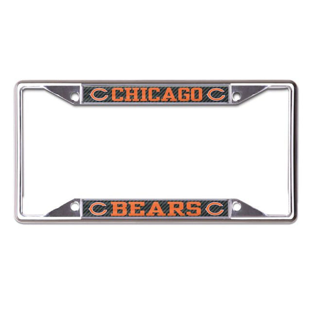 Chicago Bears CARBON Lic Plt Frame S/S Printed