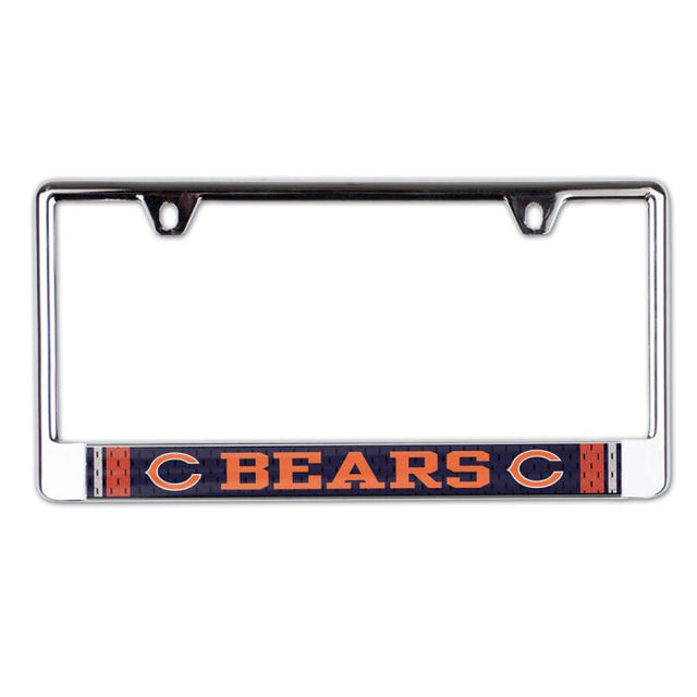 Chicago Bears JERSEY Lic Plate Frame B/O Printed