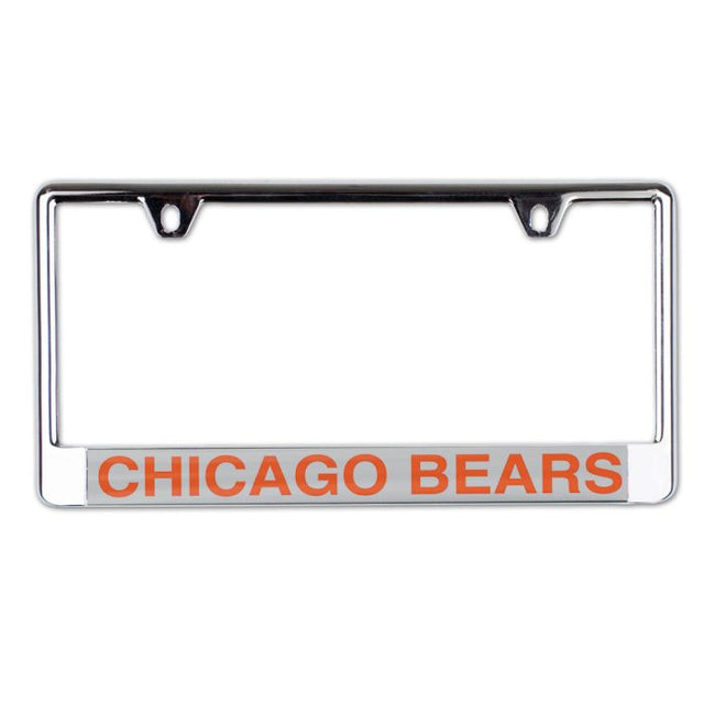 Chicago Bears Lic Plate Frame B/O Printed