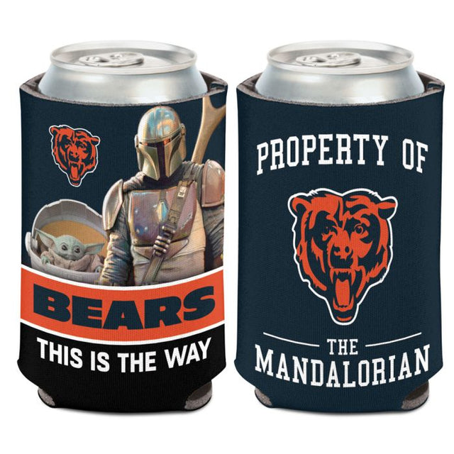 Chicago Bears / Star Wars MAndalorian Can Cooler 12 oz.