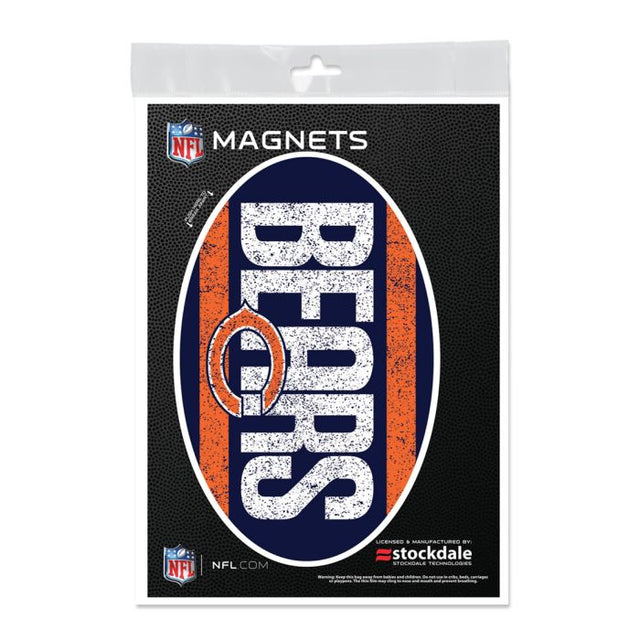 Chicago Bears VINTAGE Outdoor Magnets 5" x 7"