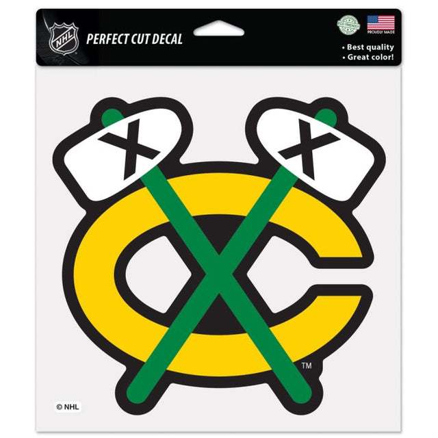 Chicago Blackhawks Perfect Cut Color Decal 8" x 8"