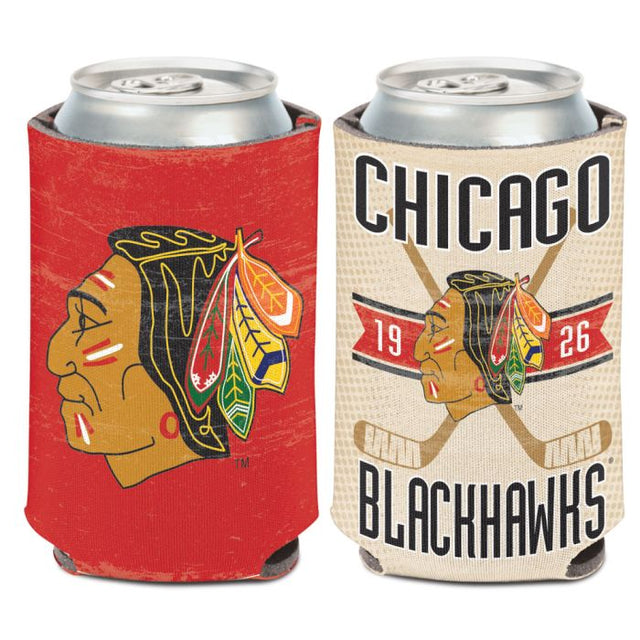 Chicago Blackhawks / Vintage VINTAGE Enfriador de latas de 12 oz.
