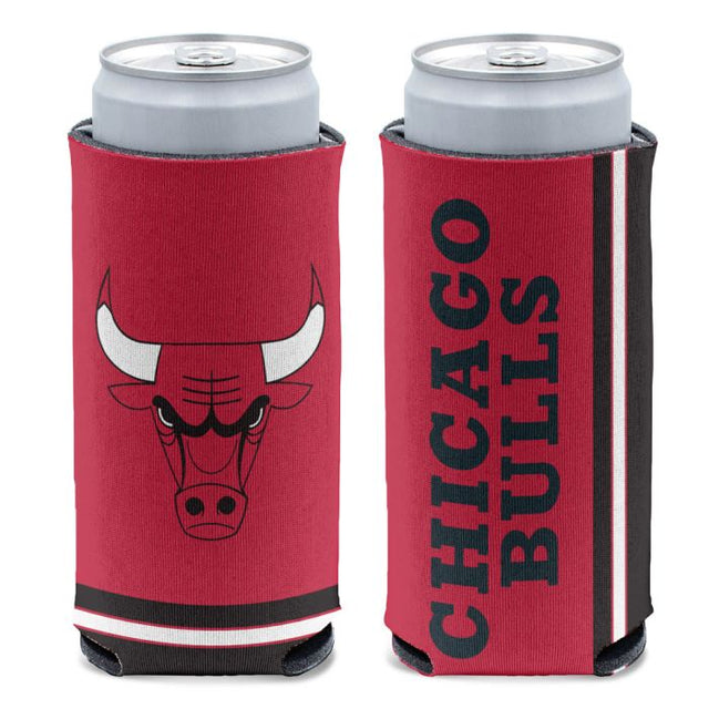 Enfriador de latas delgado de 12 oz de Chicago Bulls