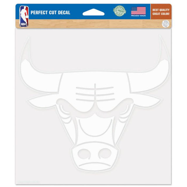 Calcomanías de los Chicago Bulls de corte perfecto de 8" x 8"