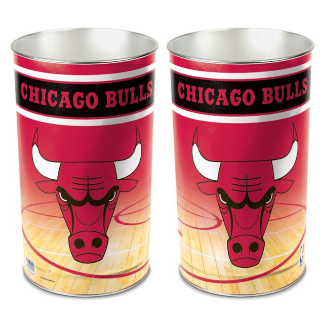 Papelera de los Chicago Bulls, cónica, 15" de alto