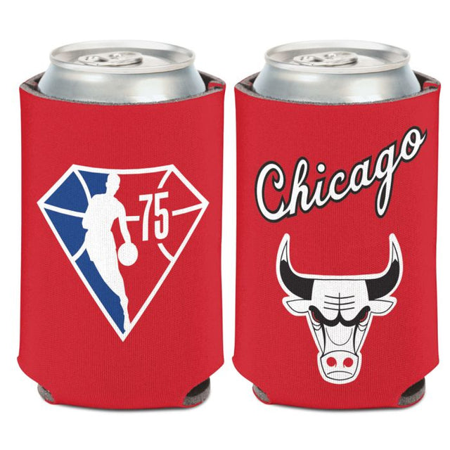 Enfriador de lata de 12 oz con forma de ciudad de Chicago Bulls.