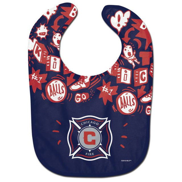 Chicago Fire All Pro Baby Bib