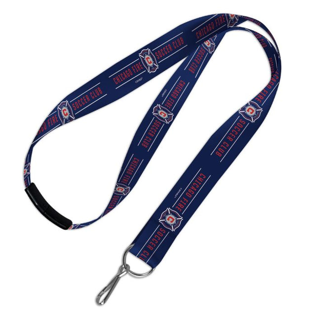 Chicago Fire Lanyards w/Breakaway 1"