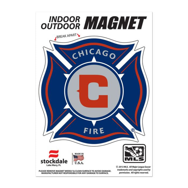 Chicago Fire Outdoor Magnets 5" x 7"