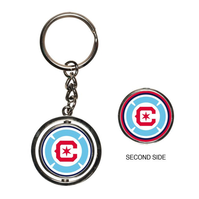 Chicago Fire Spinner Key Ring