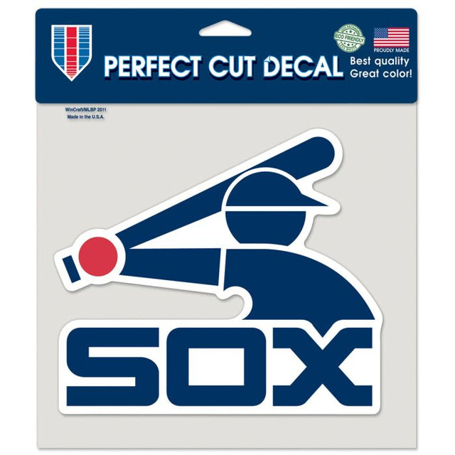Chicago White Sox / Cooperstown Perfect Cut Color Decal 8" x 8"