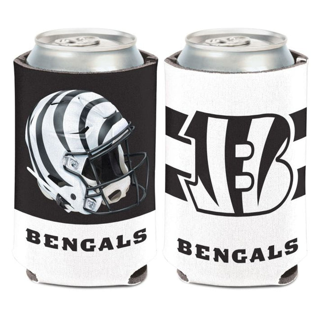Enfriador de lata con forma de casco alternativo de Cincinnati Bengals, 12 oz.