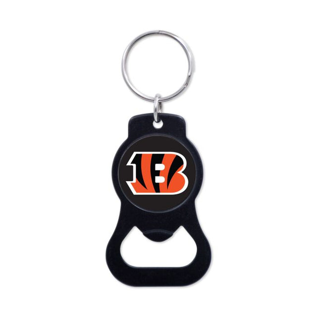 Llavero con abrebotellas de los Cincinnati Bengals, color negro