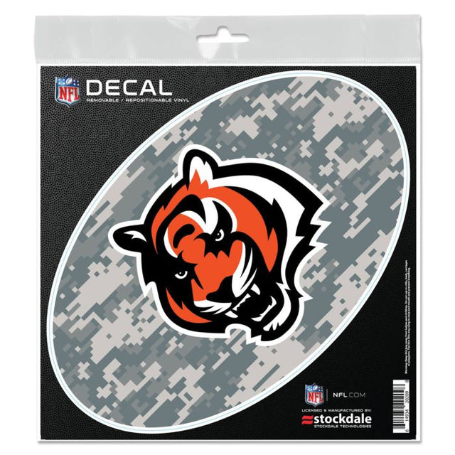 Cincinnati Bengals CAMO All Surface Decal 6" x 6"